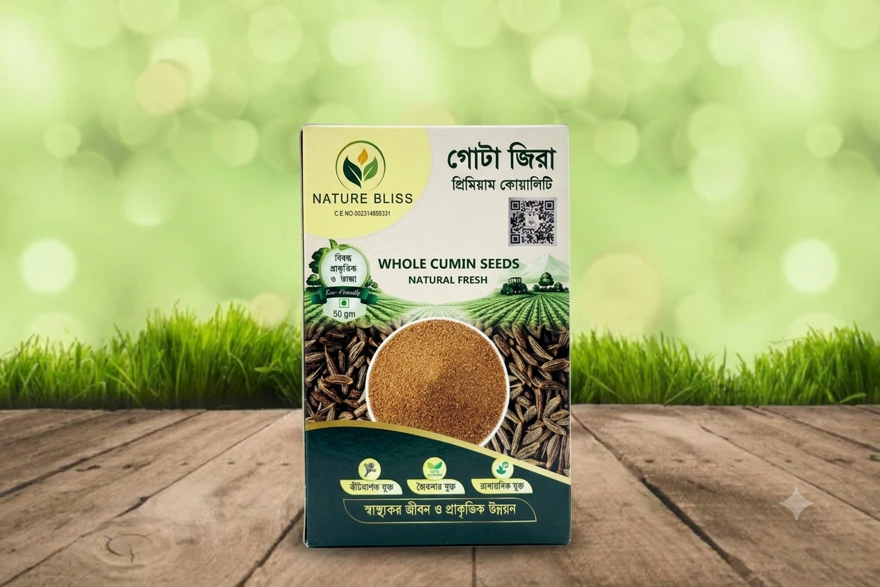 Gemini_Generated_Image_e4xhkte4xhkte4xh Nature Bliss Whole Cumin Seeds (Gota Jeera) β 50g - Image 1
